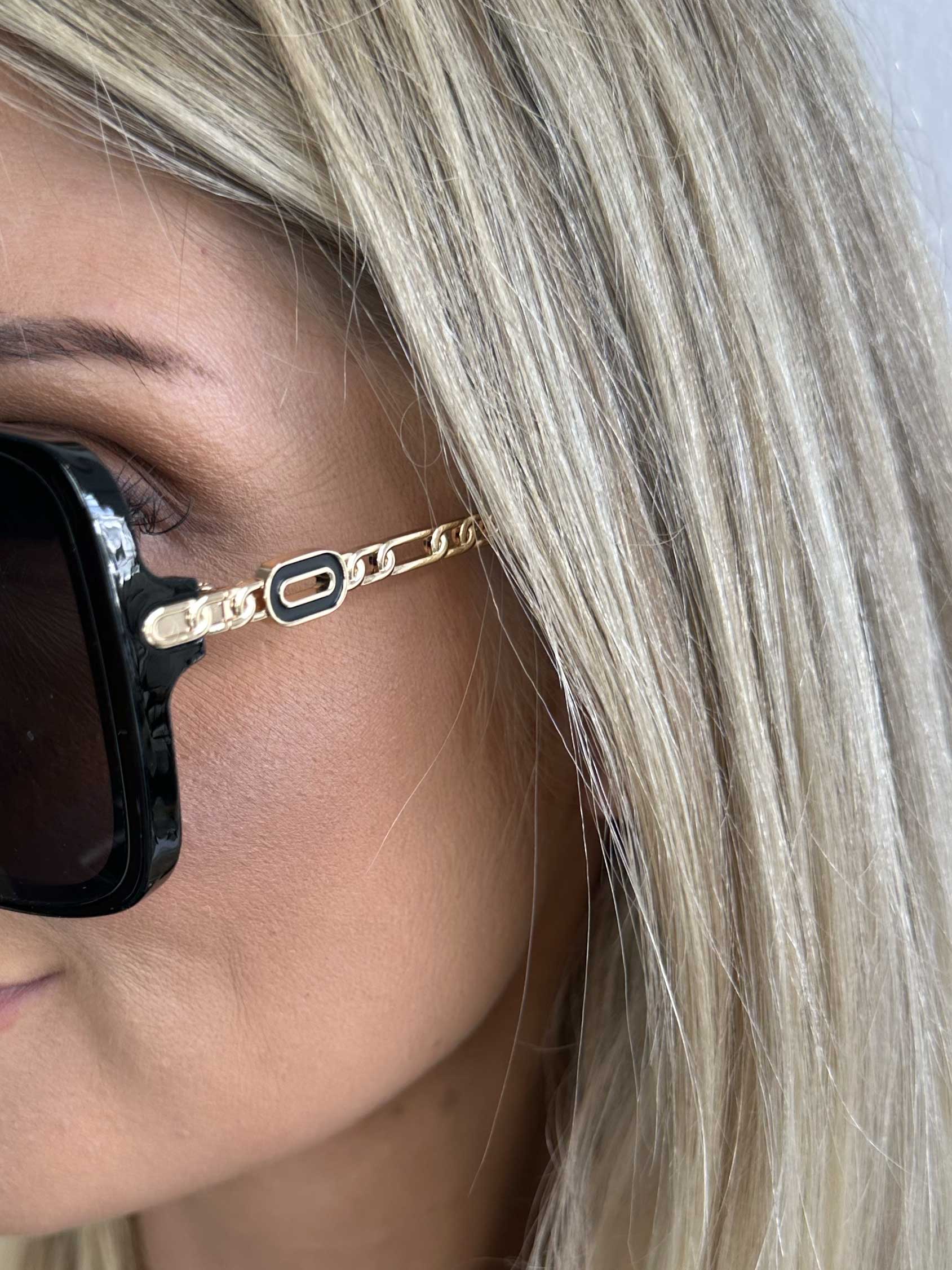 Debra - Fyrkantiga solglasögon med